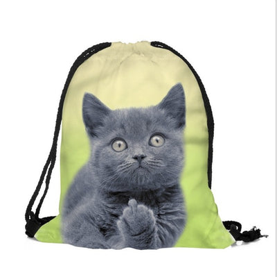 2018 New Cute Kid Baby Unicorn Pattern Sport Bags Swimming Bags Gym Pump Bag Sports School Drawstring Boy Girl Backpack Hot Sale